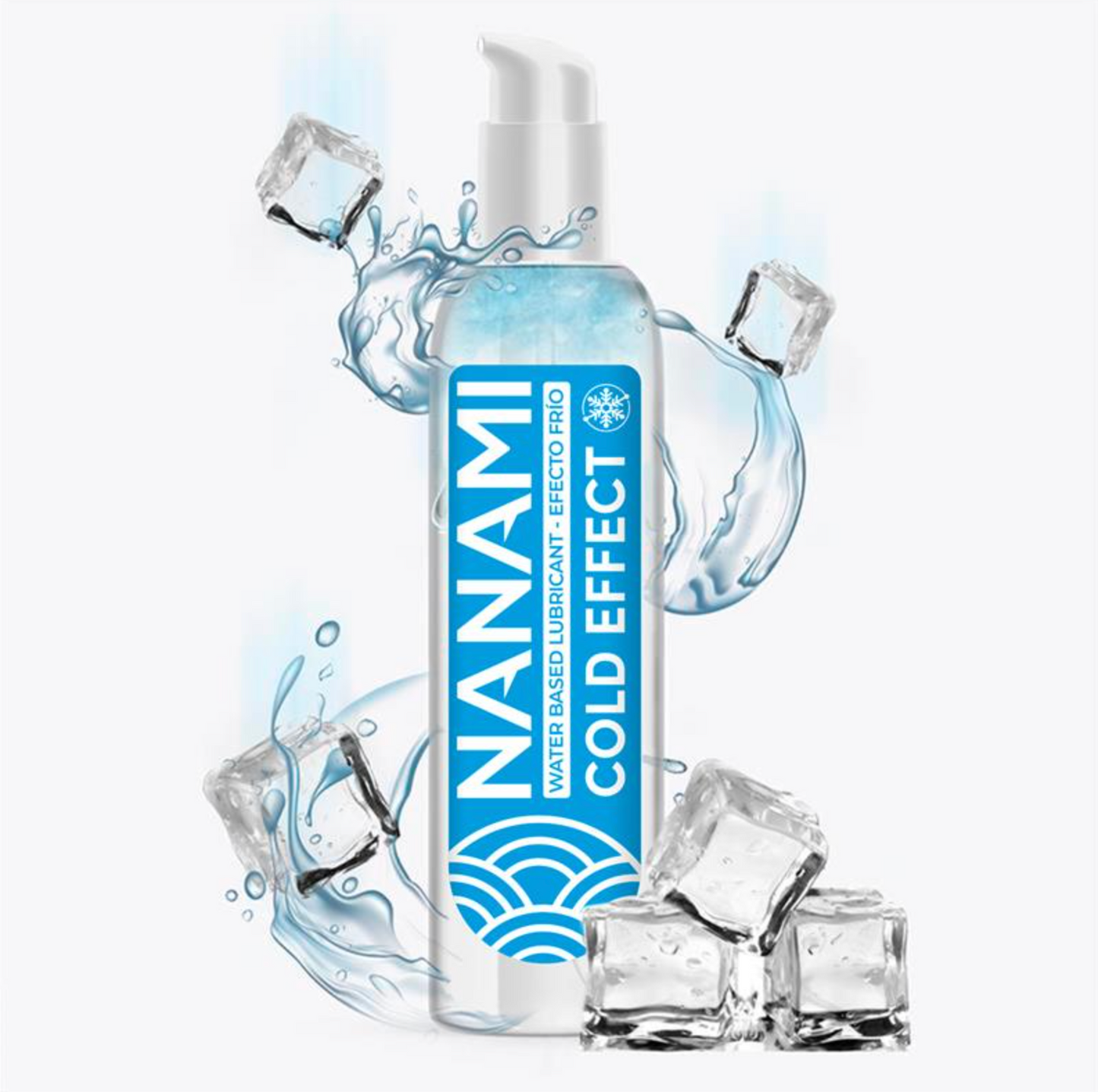 NANAMI Lubricante Base de Agua Efecto Frio 150 ml