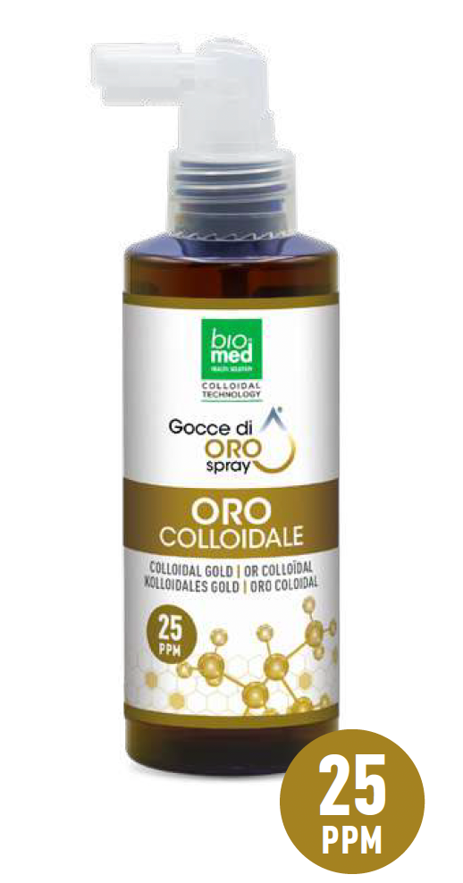 Oro Coloidal Mejora las facultades mentales y rejuvenece el cuerpo